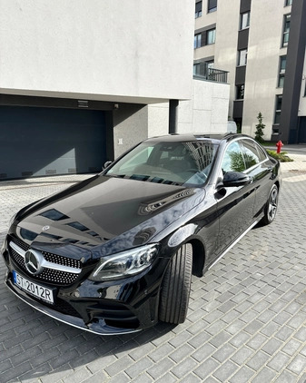 Mercedes-Benz Klasa C cena 158000 przebieg: 84133, rok produkcji 2018 z Katowice małe 79